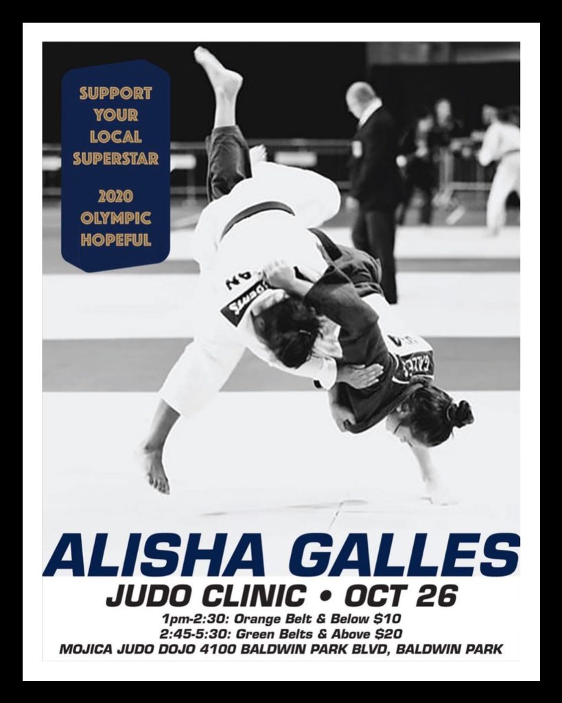 Alisha Lee Galles Clinic Mojica Dojo Valley Judo Institute